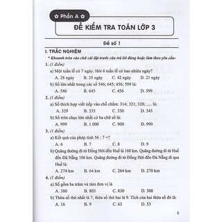 Sách - Bộ đề kiểm tra môn Toán lớp 3 (Dùng kèm sgk Kết nối ) - HA (45000)