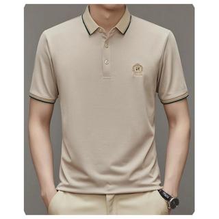 Áo Polo Nam UMA OFFICIAL MHClassic, Chất Liệu Vải Poly Dệt Kim Mắt Chim Thấm Mồ Hôi, Áo Thun Nam Cổ Bẻ Thêu Chữ AO49