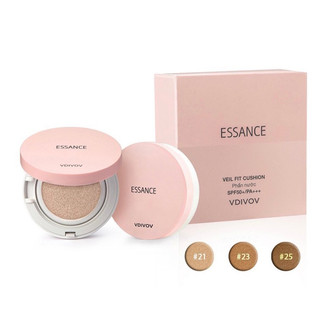 Phấn Nước Essance Mịn Lì, Mờ Khuyết Điểm Veil Fit Cushion SPF50+ PA+++ 15g
