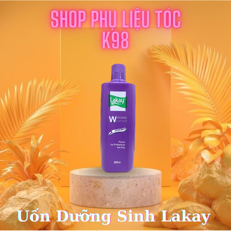 Dung dịch uốn tóc dưỡng sinh Lakay 800ml