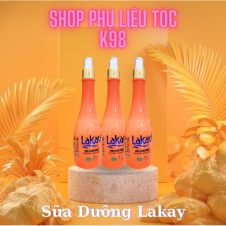 Sữa dưỡng chống nhiệt, phục hồi tóc hư tổn lakay 350ml, bổ sung dưỡng chất và tăng độ ẩm