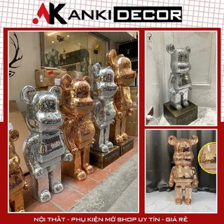 Bearbrick bling, gấu bearbrick 80cm đính đá, gấu bearbrick 50cm