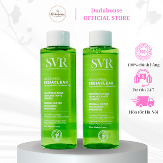 Nước cân bằng giảm mụn Sebiaclear Micro Peel 150ml Duduhouse