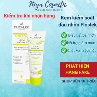 Kem Floslek Anti Acne Mattifying Cream kiểm soát dầu nhờn