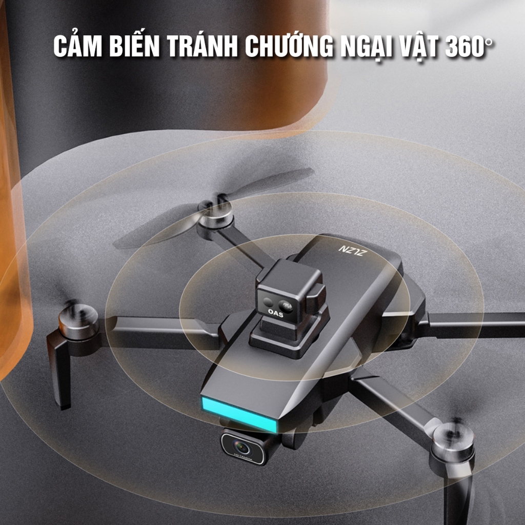 Flycam SG107 MAX Flycam động cơ không chổi than cảm biến chống va chạm hình ảnh sắc nét dung lượng pin lớn | BigBuy360 - bigbuy360.vn