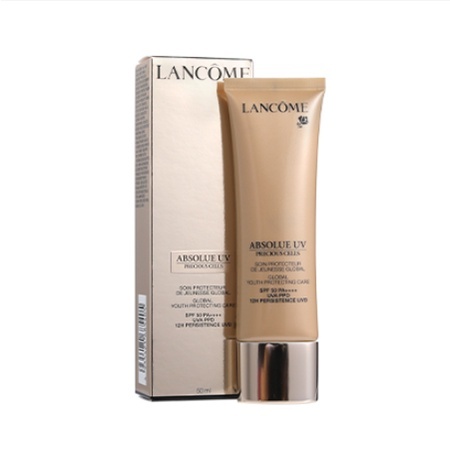 Lancome Pure 50ml Sữa Cách Ly Bảo Vệ Chống Thấm Nước Và Chống Tia UV SPF50 + Kem Cô Lập Kem Chống Nắng