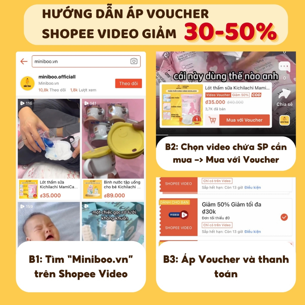 Bình sữa cho bé silicon Kichilachi bò sữa núm ti mềm dung tích 180ml/ 260ml - MINIBOO