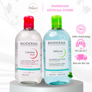 Nước tẩy trang Bio.der.ma dành cho da nhạy cảm, da dầu Xanh/hồng 100ml 500ml Duduhouse