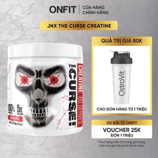 Jnx the curse creatine micronized | hỗ trợ cải thiện sức bền và sức mạnh cơ bắp