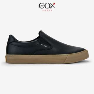 Giày Lười Da Nam DINCOX C38 Đơn Giản, Lịch Lãm Slip on Black