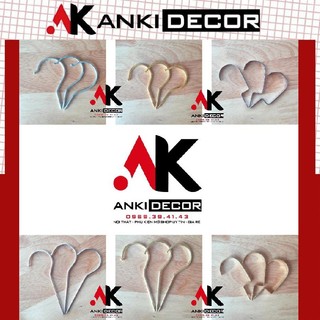 Đầu móc treo quần áo, đầu móc quần áo rời thay đầu móc cũ, đầu móc mạ