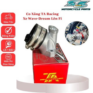 Co xăng ta racing xe wave-dream-cub-67 lên họng xăng ex150 fi