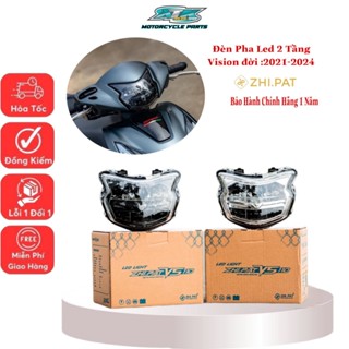 Đèn LED 2 tầng xe Vision đời 2021 đến 2024 hàng chính hãng ZHIPAT mẫu mới 2024