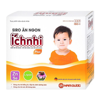 Siro Ăn Ngon Ích Nhi - Giúp trẻ ăn ngon và tăng cường sức đề kháng