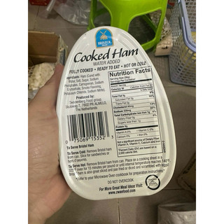 Date 2027 - Thịt Cooked Ham Bristol- 325gr