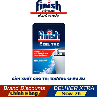 Muối rửa bát làm mềm nước Finish 1.5kg - Finish chính hãng
