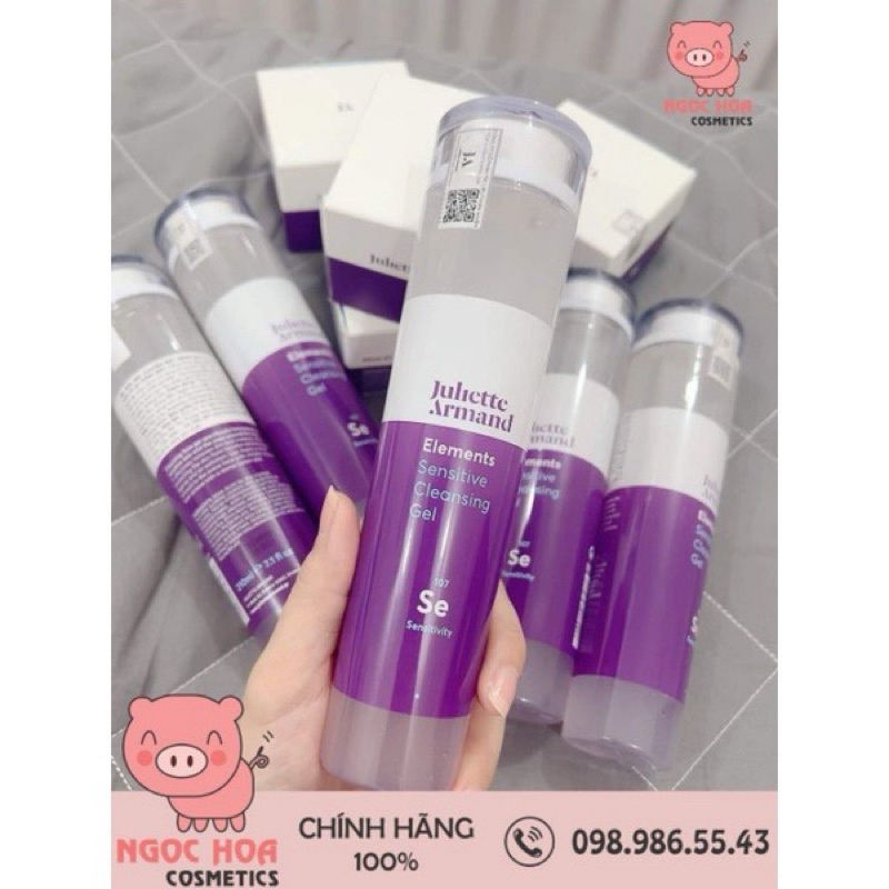 [Hàng Nhập] Gel Rửa Mặt Chuyên Dành Cho Da Nhạy Cảm Sensitive Cleaning Gel Juliette Armand