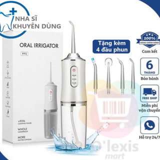 Máy Tăm Nước Cầm Tay Oral Irrigator - Tăm Nước Vệ Sinh Răng Miệng Hàng Chính Hãng