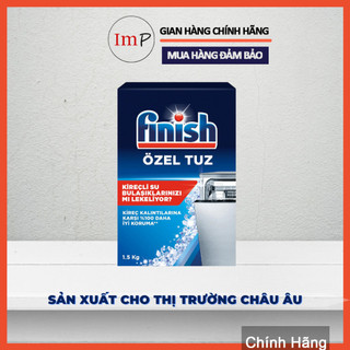 [TRỢ GIÁ THƯƠNG HIỆU] Muối rửa bát Finish 1.5kg - Muối rửa chén bát Finish 1.2kg  - ImP