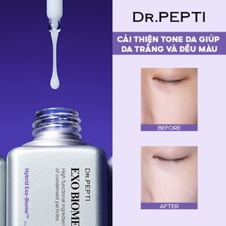 Tinh chất dưỡng da, chống lão hóa dr. pepti exo biome ampoule 50ml