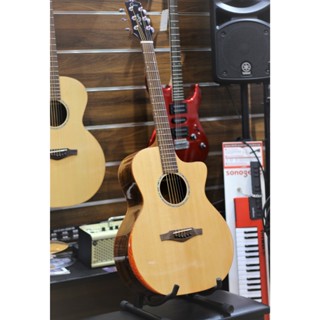Đàn guitar Acoustic cao cấp Gaia GA-01CX Chính Hãng - Full Solid - kèm bao da, capo, bộ dây, pick, ty