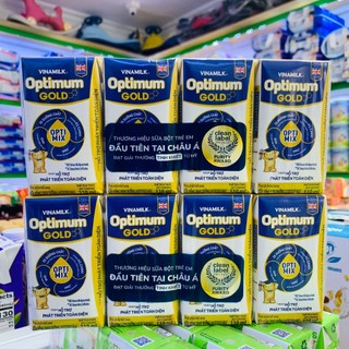 1 vỉ 4 hộp sữa nước vinamilk optimum gold 110ml