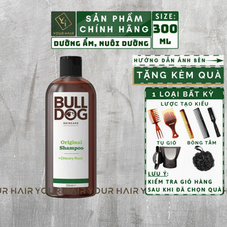 Dầu gội dưỡng ẩm cho nam Bulldog Original Shampoo 300ml