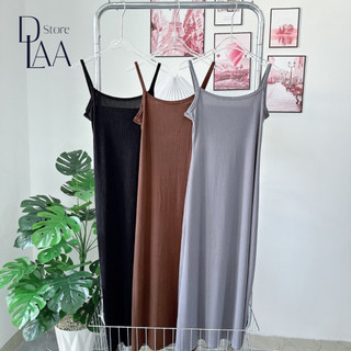Đầm 2 Dây Dáng Dài DaaLaa Store Phong Cách Basic D122