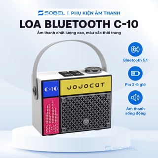 Loa bluetooth mini c10, loa bluetooth, loa nghe nhạc loa âm thanh hay, màu sắc đẹp, thời trang, loa nghe nhạc- loa sobel