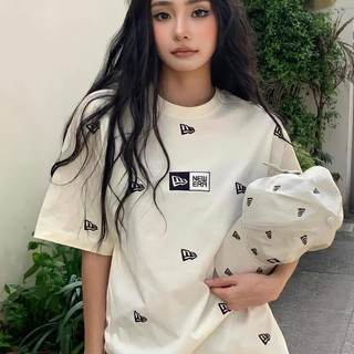 Áo thun new era new era x mlb ticket logo thêu unisex nam nữ hàng chính hãng
