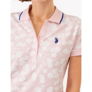 [USA] Đầm thể thao Polo thun cotton hoa tulip U.S.POLO ASSN.