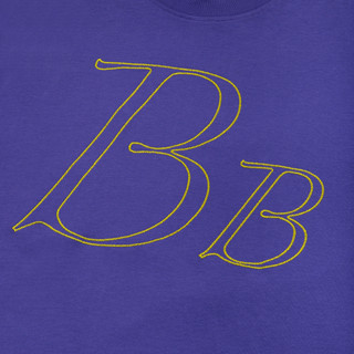 Áo Thun Baravas Violet Form Regular / Signature BB - Version Premium
