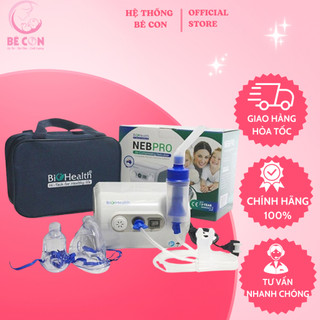 Máy xông khí Dung NEB PRO có thể điều chỉnh tốc độ xông trên bầu xông