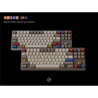 Bộ keycap PBTfans Retro 100 (Cherry / PBT)