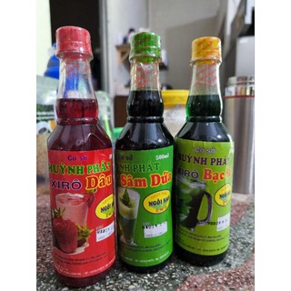 Siro sâm dứa Huỳnh Phát chai 500ml ( Hương vị tuổi thơ)