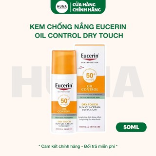 ( AUTH- PHÁP) Kem chống nắng Eucerin Oil Control Dry Touch 50ml