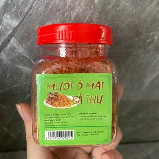 Muối ô mai bà thu lọ 100g, muối chua ngọt chấm hoa quả, ăn vặt