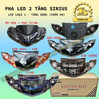 Pha đèn 2 tầng cho sirius nhỏ - sihello - mới nhất 2024