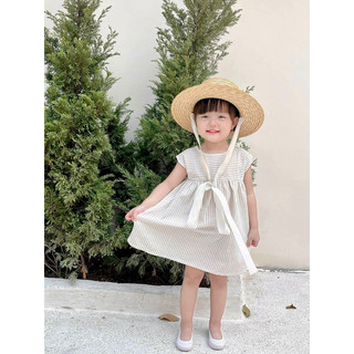 Váy Bé Gái Babydoll Chất Linen Thoáng Mát - MARTHA DRESS - DRL023 - SAOLA KIDS CLOTHING