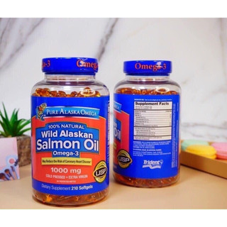 Viên dầu cá Alaska Omega Wild Alaskan Salmon Oil 1000mg