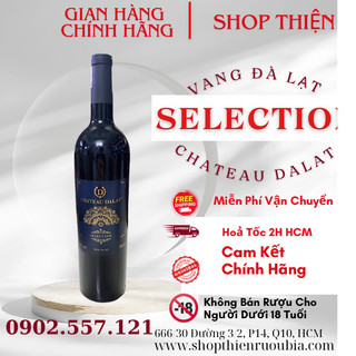 Vang đỏ đà lạt chateau dalat selection 12% 750ml