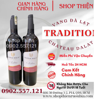 Vang Đà Lạt Chateu Dalat Tradition 750ml