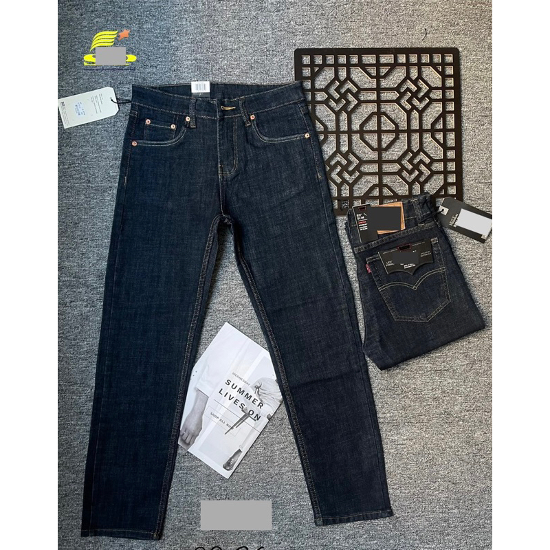 Quần Jean Nam Ống Đứng cao cấp-VNXK-LV511