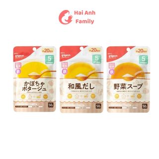 Bột nước dùng Dashi Pigeon cho bé từ 5 tháng tuổi 7/2025