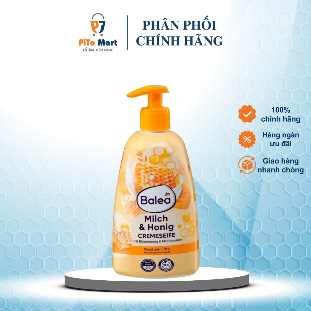 Nước Rửa Tay Balea dưỡng ẩm Đức chính hãng 500ml