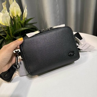 Túi đeo chéo c charter crossbody 19✨✨cr782🌟túi coac.h nam da thật xịn xò