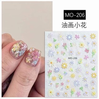 sticker mã hoa trang trí móng nhé ạ
