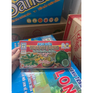 Kẹo dừa thanh long đặc sản bến tre đủ vị sầu riêng/đậu phộng sầu riêng/lá dứa sầu riêng hộp 300g