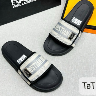 Dép nam dior, dép quai ngang hot 2024 - chất liệu cao cấp bền đẹp - dễ phối đồ full size 38-43