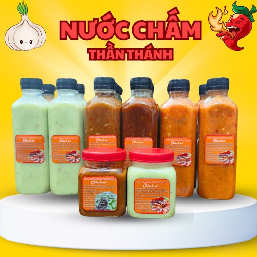 Nước Chấm Thịt , Hải sản ( Xanh Đỏ)